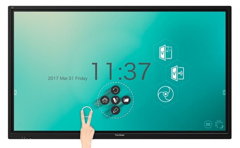 ViewSonic анонсировала новые интерактивные дисплеи ViewBoard IFP6550, IFP7550 и IFP8650